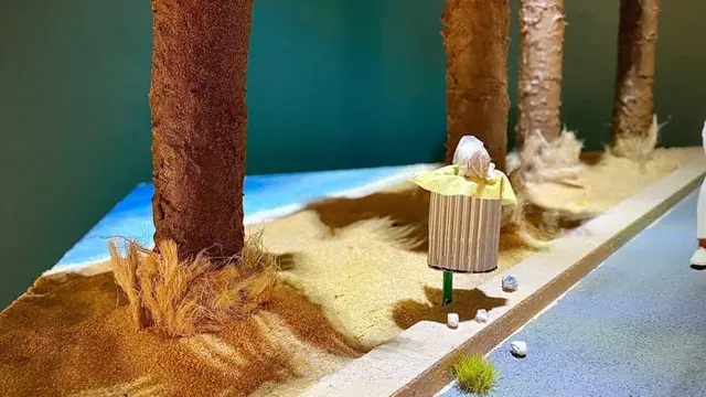 KK Scale - 1:18 - Ferrari Testarossa - Miami Vice Diorama 1 van 1