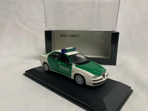 Minichamps - 1:43 - Alfa 156 Polizei