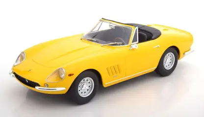 KK Scale - 1:18 - Ferrari 275 GTB/4 NART 1967 - met Speciale Aluminium Velgen - Limited 250 pcs.