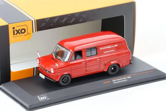 IXO Models - 1:43 - Ford Transit MK I Racing Assistance 1966 - Porsche