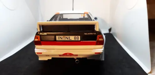 IXO - 1:18 - Audi Quattro #14 WRC - Drivers:Michelle Mouton 9FRA) & Fabrizia Pons (ITA)