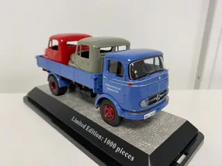 Premium Classixxs - 1:43 - Mercedes Benz LP911 "Werkverkehr Mannheim" - Zeldzaam verzamelobject. 1 van de 1000 exemplaren ter wereld!
