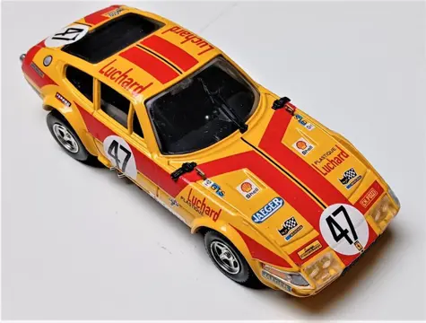 Top Model Collection - 1:43 - 1975 Ferrari 365 GTB/4 Daytona Le Mans - J. C. Andruet/T. Pilette/Baron H. de Fierlandt