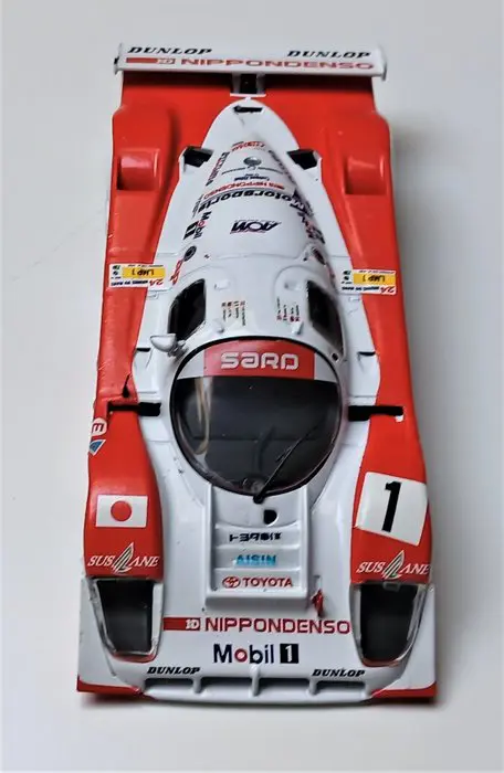 Provence Moulage + IXO - 1:43 - 2 Le Mans Toyota models - 1993 and 1994 (See description for more details)
