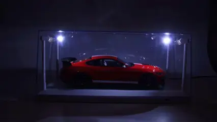 Triple 9 - 1:18 - Led Showcase 35CM X 16CM X 16CM White