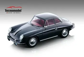 Tecnomodel - 1:18 - Porsche 356 Karmann Hardtop Dark Grey - TM18-143A