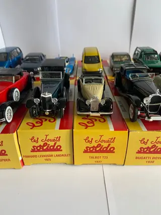 Solido Hachette - 1:43 - Bugatti Royale, Talbot T23 etc… - Heruitgave