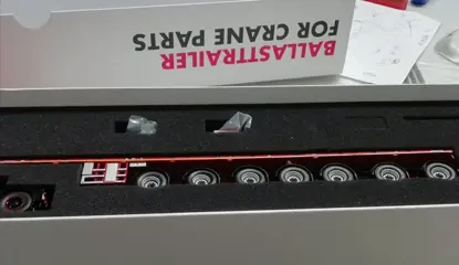 WSI - 1:50 - PX2 EURO LOWLOADER con 5 ASSI ed un dolly ad 1 asse