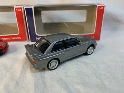 Norev - 1:43 - BMW M3 E30 1988 & Porsche 911 Turbo - Kavel