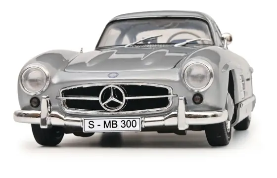 Schuco - 1:18 - Mercedes-Benz 300 SL Coupé - (Blaues Interieur)