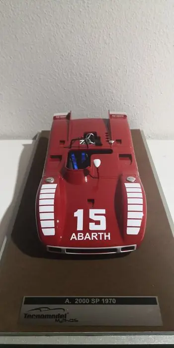 Tecnomodel - 1:18 - Abarth 2000SP Nurburgring '70 #15 Aharens jr. *NO RESERVE* - TM18-59A