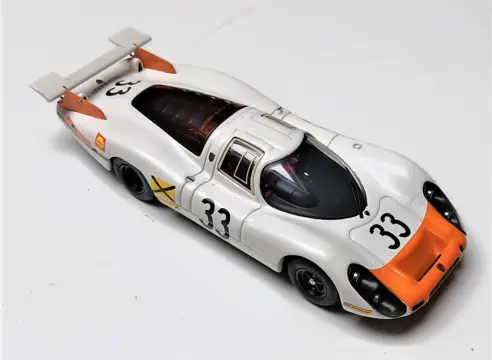 Schuco - 1:43 - 1968 Porsche 908 LH Le Mans - 3rd place overall - R. Stommelen/J. Neerpasch - Beperkte oplage - 1000
