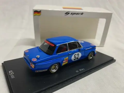 Spark - 1:43 - BMW 2002 No. 52 DRM 1974 - Driver: W.May - Limted 500 pcs.
