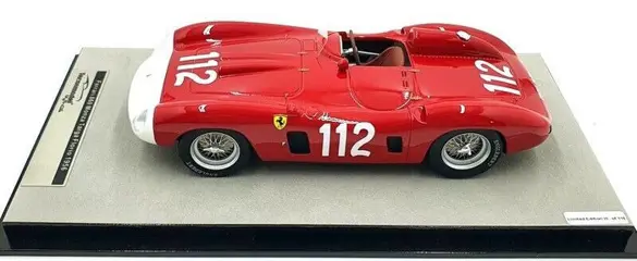 Tecnomodel Mythos - 1:18 - Ferrari 860 Monza #112 Targa Florio 1956 - Limited Edition of 115 pcs. (Individually Numbered)