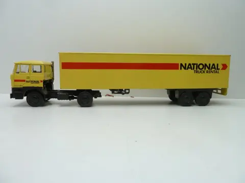 Lion Car - 1:50 - DAF 2800 metEurotrailer'' National truck Rental ''