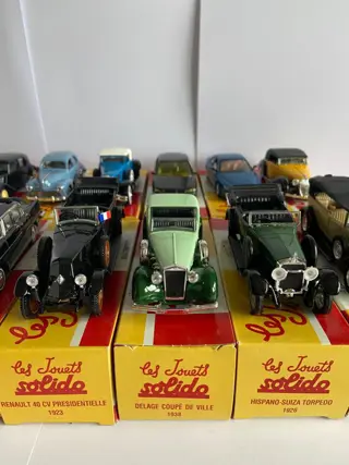 Solido Hachette - 1:43 - Cord L29, Renault 40cv Présidentielle etc… - Heruitgave
