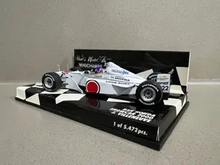 Minichamps - 1:43 - BAR Honda Jacques Villeneuve - Gelimiteerde editie 1 van 5472