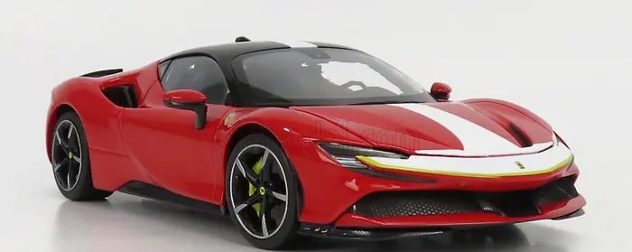 Signature Siries by Burago - 1:18 - Ferrari Sf90 Stradale Hybrid 1000 pk Fiorano uitvoering 2019