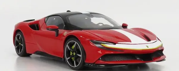 Signature Siries by Burago - 1:18 - Ferrari Sf90 Stradale Hybrid 1000 pk Fiorano uitvoering 2019