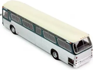 IXO - 1:43 - GMC New Look Fishbowl 1969 - Kleur Zilver/ Turquoise