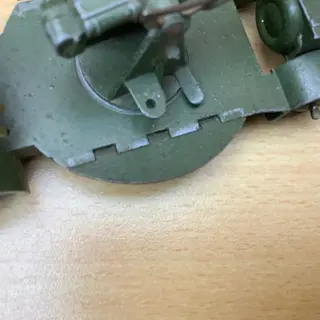 Dinky Toys - 1:43 - Ref. 161B Gun on Trailer - Made in England