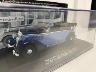 IXO - 1:43 - Mercedes Cabriolet D 1939 + Mercedes 260 D 1936 - Mercedes collectie