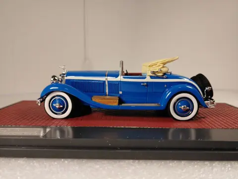 Matrix - 1:43 - 1929 Isotta Fraschini 8A SS Castagna Roadster Open- 1930 - 054 of 408 Limited Edition