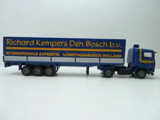 Tekno - 1:50 - Volvo F10 met huifoplegger''Richard Kempers'S Hertogenbosch ''