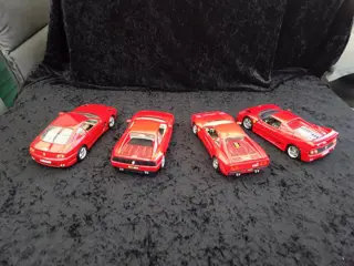 Bburago - 1:18 - 4 x Ferrari : F50-456GT-GTO-348TB