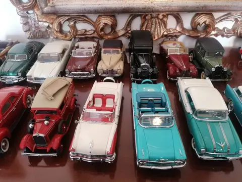 The Franklin Mint / Danbury Mint - 1:24 - Collection of 34 Different Vehicules