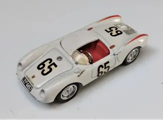 Brumm Le Mans Series - 1:43 - 1955 Porsche 550 RS Spyder Le Mans - 18th place overall - G. Olivier/J. Jeser