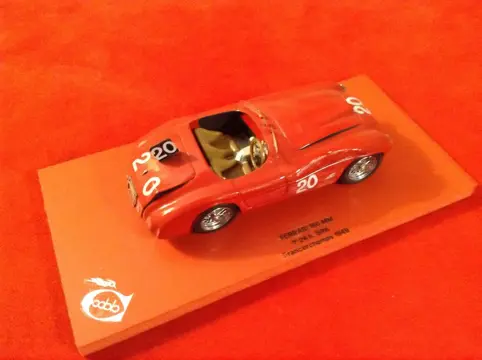Umberto Codolo - Milano 43 - made in Italy - 1:43 - Ferrari 166MM Barchetta ch. #0010M winner of the 24h of Spa 1949 #20 Luigi Chinetti/Jean Lucas - zeer beperkte oplage