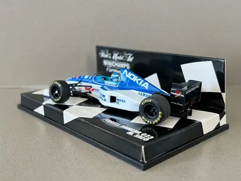 Minichamps - 1:43 - Lot of 2 x F1 - Tyrell Yamaha M. Salo & Ligier Honda M. Brundle