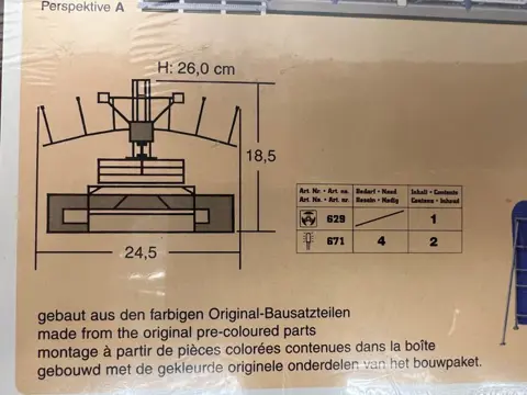 Faller H0 - 436 - Landschap - Carrousel 'Rainbow'