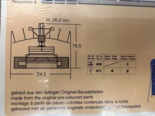 Faller H0 - 436 - Landschap - Carrousel 'Rainbow'