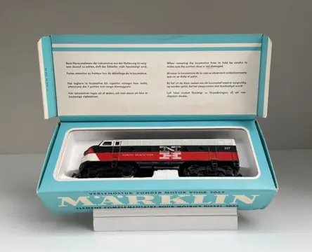 Märklin H0 - 4062.2 - Diesellocomotief - EMD B Unit (dummy) - New Haven