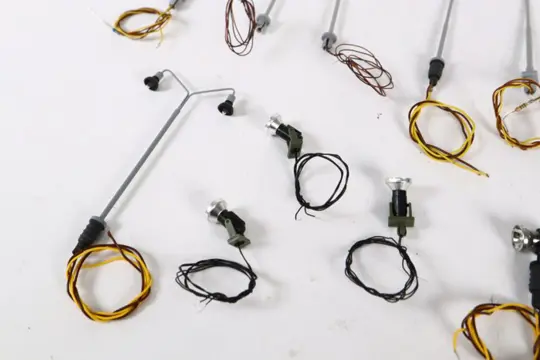 Brawa, Viessmann H0 - Landschap - 13 lantaarn/spots, deels LED