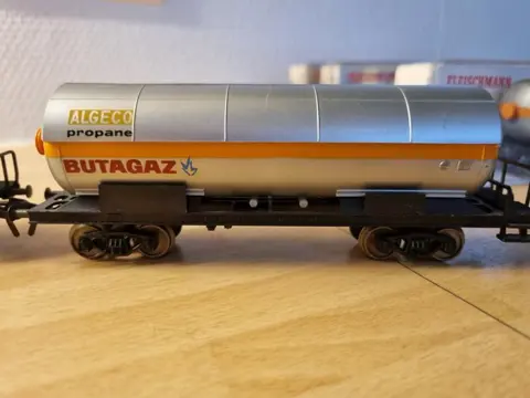 Fleischmann H0 - 5495/5471 - Wagon - 6 ketelwagons - SNCF