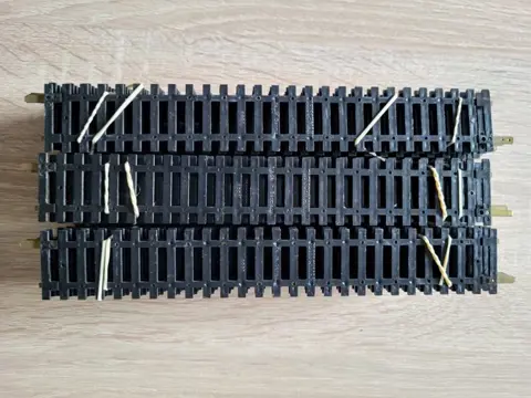 Fleischmann H0 - 6001/1700 - Rails - 51 rechte rails