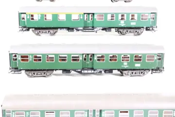 Fleischmann H0 - Passagiersrijtuig - 4 Umbaurijtuigen 2e en 1e klasse - DB