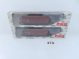 Piko H0 - 54246 - Goederenwagon - 2x 4-assige onder/zelflossers - DR (DDR)