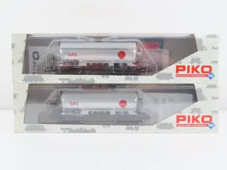 Piko H0 - 54527 - Goederenwagon - 2 Gasketel wagens - NS