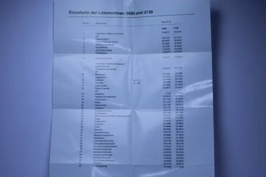 Märklin H0 - 3738 - Elektrische locomotief - BR 128 "12X" - DB