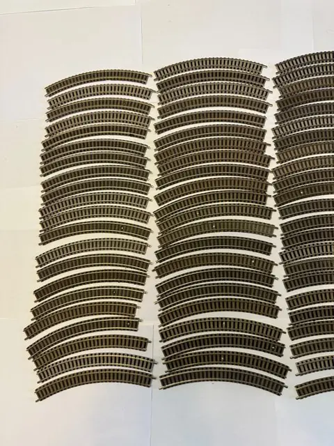 Fleischmann N - Rails - 65 gebogen rails