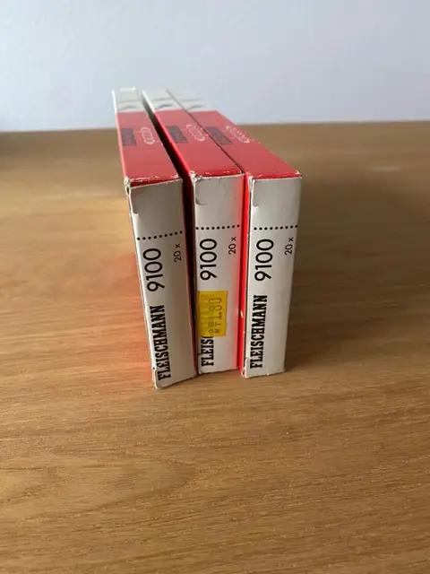 Fleischmann N - 9100 - Rails - 60 rechte sporen