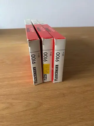 Fleischmann N - 9100 - Rails - 60 rechte sporen