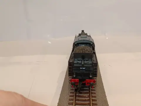 Fleischmann H0 - 4141 - Stoomlocomotief met tender - Lok 24 067 - DB