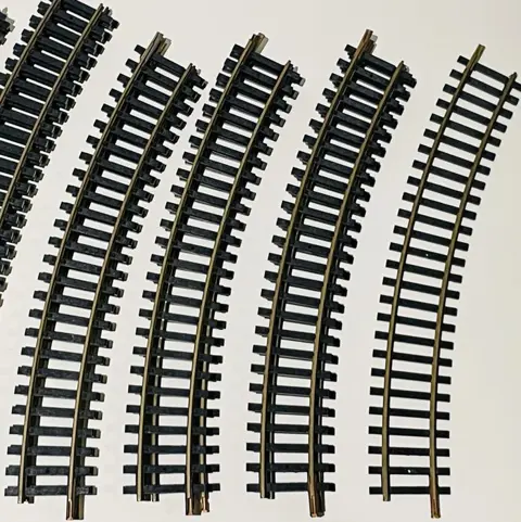 Roco H0 - 4403/4423/4431 - Rails - 44-delige partij messing wissels en rails