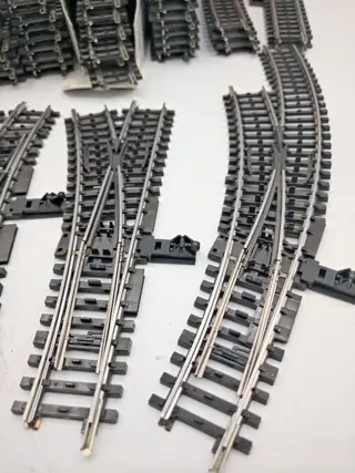 Märklin H0 - Serie 2200 - Rails - K-rails serie 2200, vol profiel, 74 delig