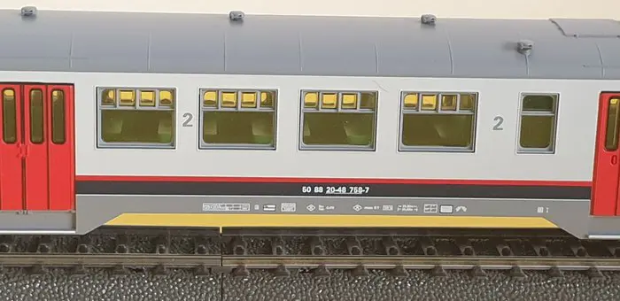 Märklin H0 - 43539 - Passagiersrijtuig - Tentoonstellingswagen, aflevering IV - SNCB NMBS